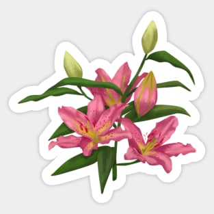 Lily Sticker